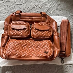 Lug Mini Puddle Jumper Convertible Backpack Vegan Leather in Copper